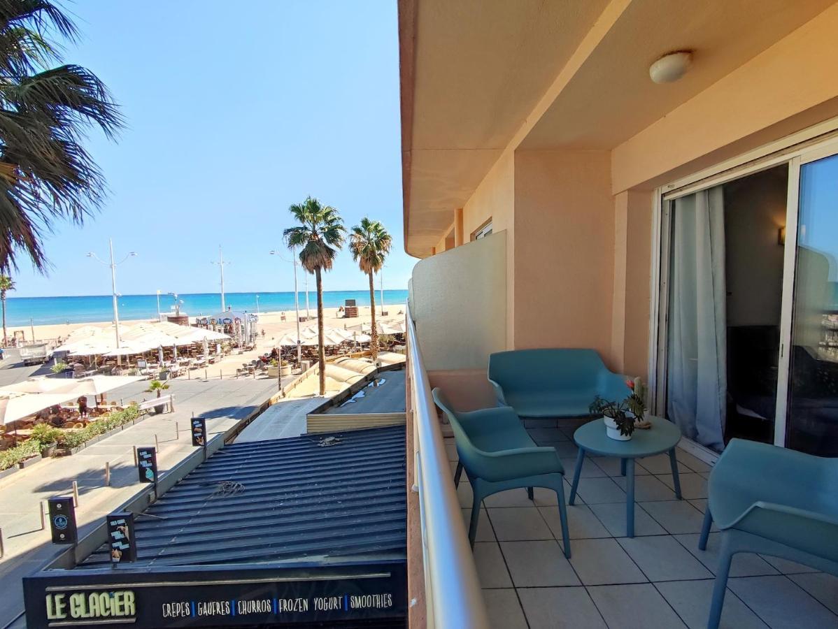 Superbe T2 Vue Mer Avec Ascenseur Canet-en-Roussillon Eksteriør billede